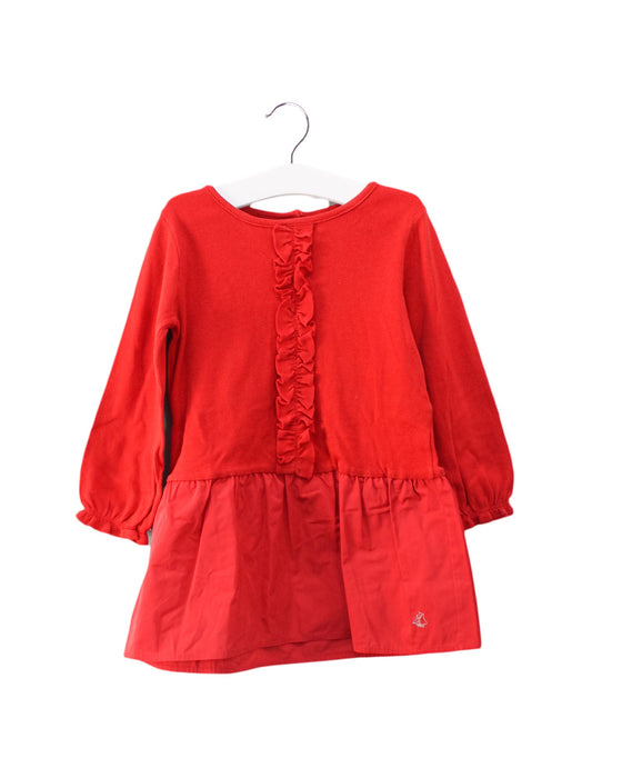 Petit Bateau Long Sleeve Dress 24M