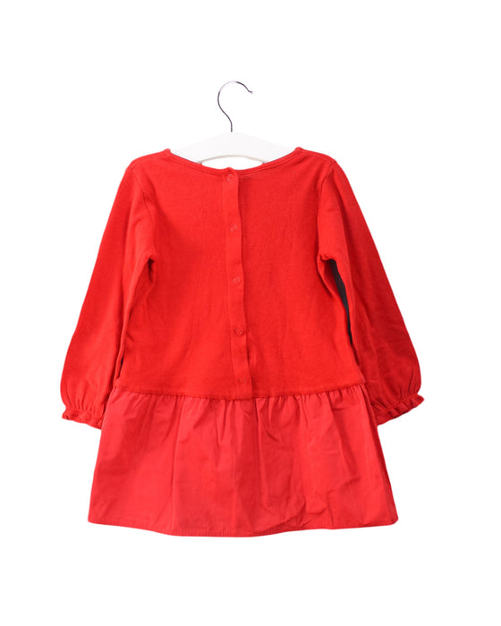 Petit Bateau Long Sleeve Dress 24M