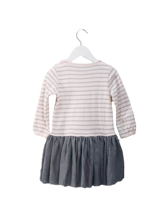 Petit Bateau Long Sleeve Dress 24M