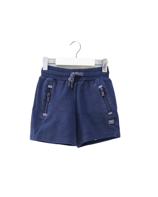 A Blue Shorts from Mayoral in size 4T for boy. (Front View)