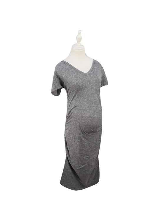 Monrow Maternity Short Sleeve Dress S