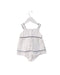 A White Sleeveless Bodysuits from Nicholas & Bears in size 12-18M for girl. (Back View)