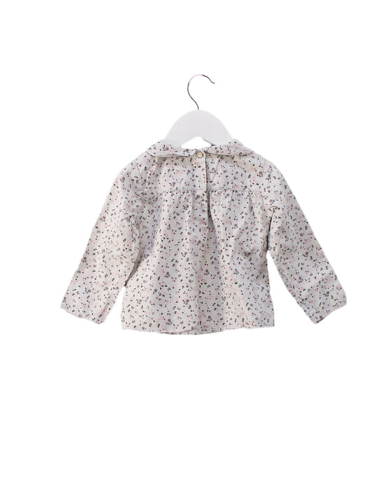 The Little White Company Long Sleeve Top 9-12M
