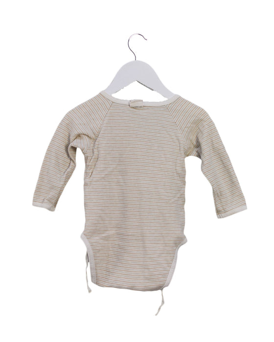 A Beige Long Sleeve Bodysuits from Primeval in size 18-24M for neutral. (Back View)