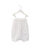 A White Rompers from Petit Bateau in size 2T for girl. (Front View)