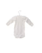 A Ivory Long Sleeve Bodysuits from Petit Bateau in size 0-3M for neutral. (Back View)