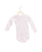 A White Long Sleeve Bodysuits from Petit Bateau in size 6-12M for boy. (Back View)