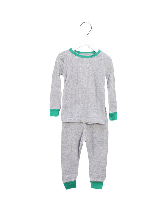 A Grey Pyjama Sets from Crewcuts in size 2T for boy. (Front View)