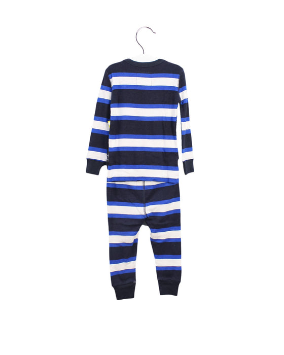A Blue Pyjama Sets from Crewcuts in size 2T for boy. (Back View)