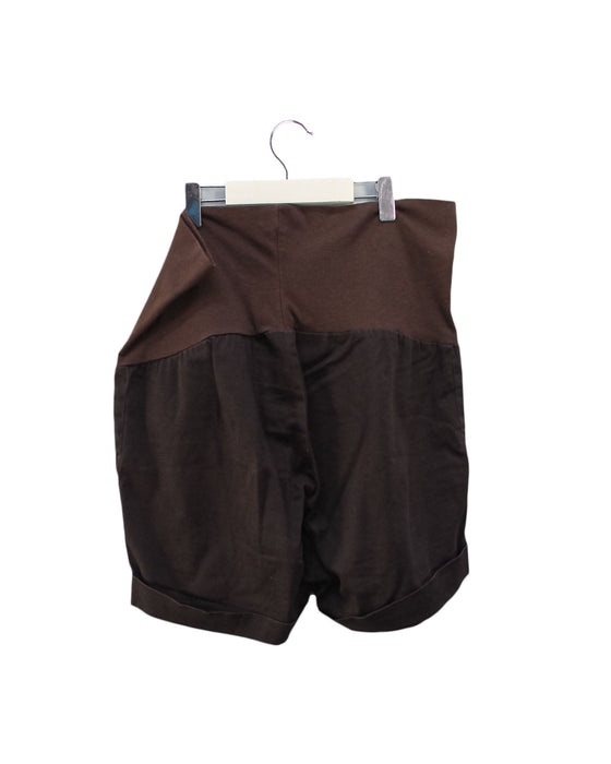 A Brown Shorts from Mothers en Vogue in size M for maternity. (Back View)