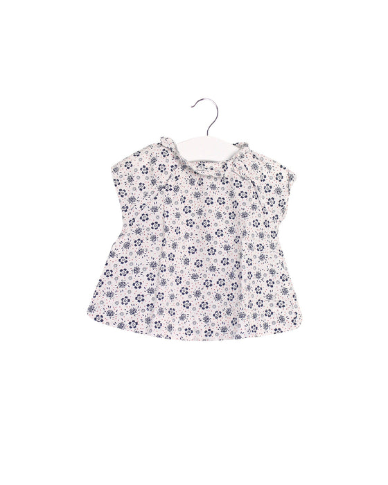 Petit Bateau Short Sleeve Top 3-6M