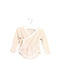 A Beige Long Sleeve Bodysuits from Natures Purest in size 0-3M for girl. (Front View)