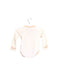 A Ivory Long Sleeve Bodysuits from Natures Purest in size 0-3M for girl. (Back View)