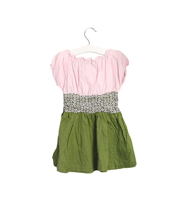 Le Petit Society Short Sleeve Dress 2T (82-90cm)