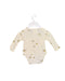 A Yellow Long Sleeve Bodysuits from Konges Sløjd in size 0-3M for girl. (Back View)