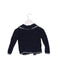 A Navy Lightweight Jackets from Gusella in size 3-6M for girl. (Back View)