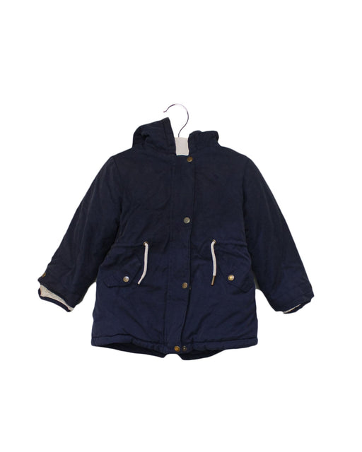 A Navy Cardigans from Cyrillus in size 18-24M for boy. (Front View)