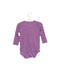 A Purple Long Sleeve Bodysuits from Mothers en Vogue in size 12-18M for girl. (Back View)