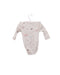 A Beige Long Sleeve Bodysuits from Purebaby in size 3-6M for girl. (Back View)