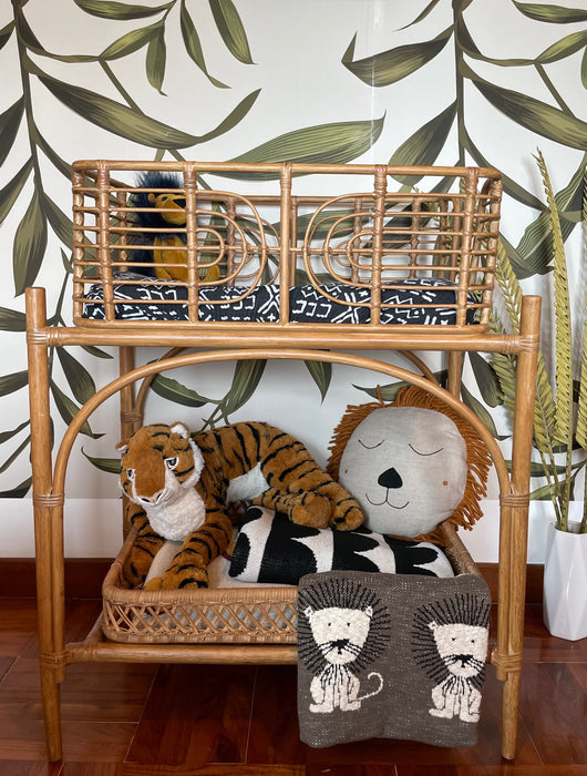 Handmade Rattan Bassinet Newborn - 6M