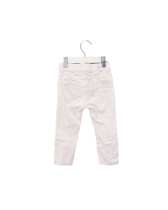 A White Casual Pants from 7 For All Mankind in size 12-18M for neutral. (Back View)
