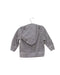A Grey Zippered Sweatshirts from Roots in size 3-6M for boy. (Back View)