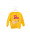 A Yellow Crewneck Sweatshirts from Seed in size 3T for girl. (Front View)