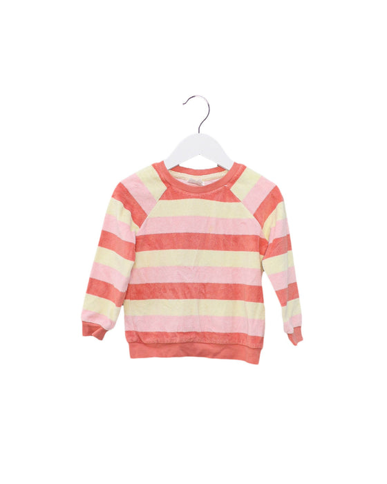 A Pink Crewneck Sweatshirts from Seed in size 4T for girl. (Front View)