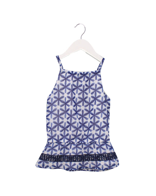 A Blue Sleeveless Dresses from Nautica in size 3T for girl. (Front View)