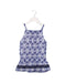 A Blue Sleeveless Dresses from Nautica in size 3T for girl. (Front View)