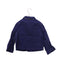 A Blue Lightweight Jackets from Burberry in size 3T for girl. (Back View)