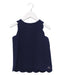 A Navy Sleeveless Tops from Tartine et Chocolat in size 4T for girl. (Front View)