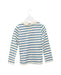 A Blue Long Sleeve Tops from Petit Bateau in size 6T for girl. (Back View)