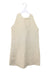 A Gold Sleeveless Dresses from Oscar de la Renta in size 14Y for girl. (Front View)
