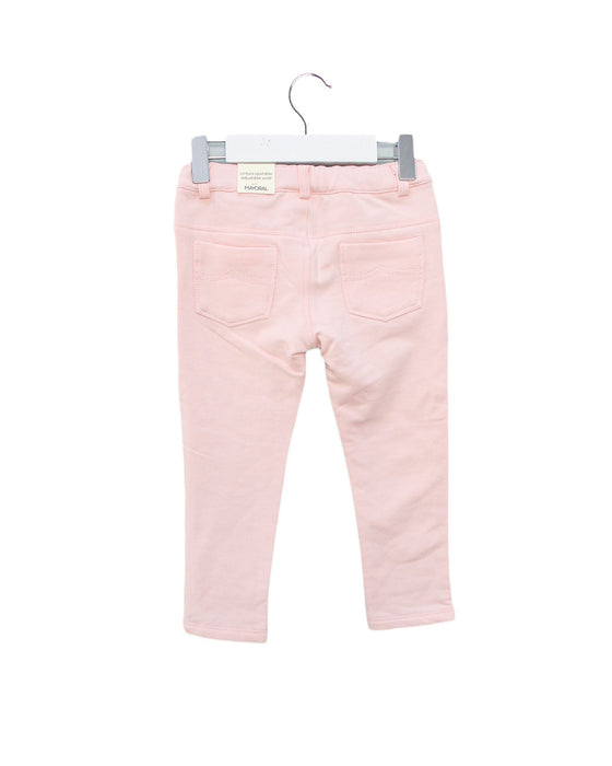 A Pink Casual Pants from Mayoral in size 3-6M for girl. (Back View)