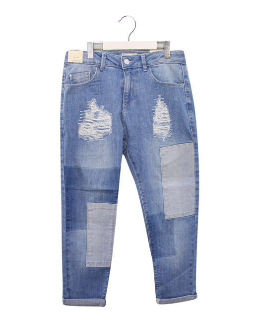 A Blue Jeans from Mayoral in size 12Y for girl. (Front View)