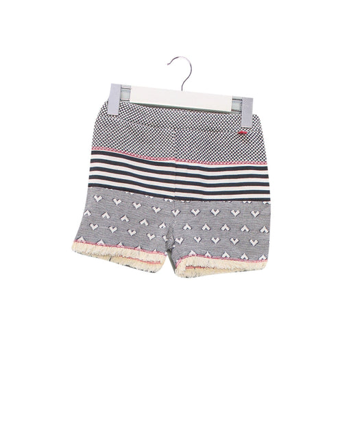 A Grey Shorts from IKKS in size 12-18M for girl. (Front View)