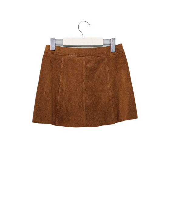 A Brown Short Skirts from IKKS in size 4T for girl. (Back View)