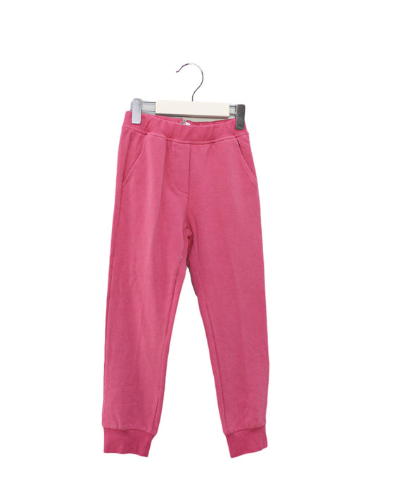 A Pink Sweatpants from Il Gufo in size 6T for girl. (Front View)