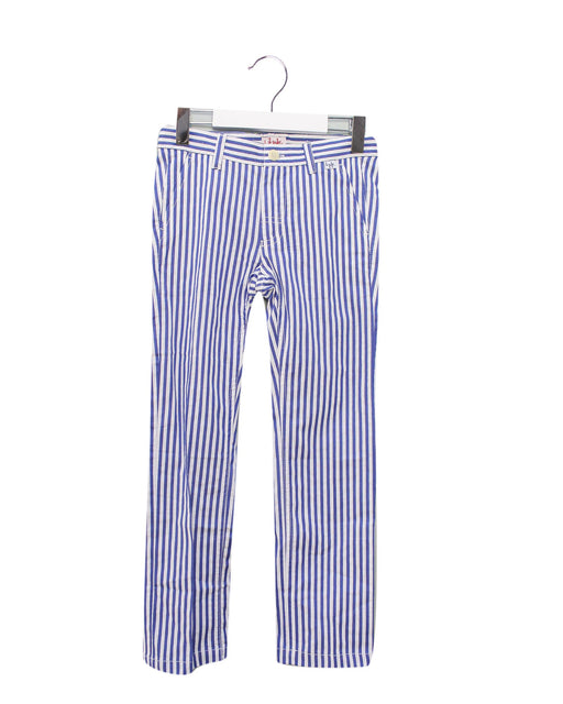 A Blue Casual Pants from Il Gufo in size 6T for boy. (Front View)