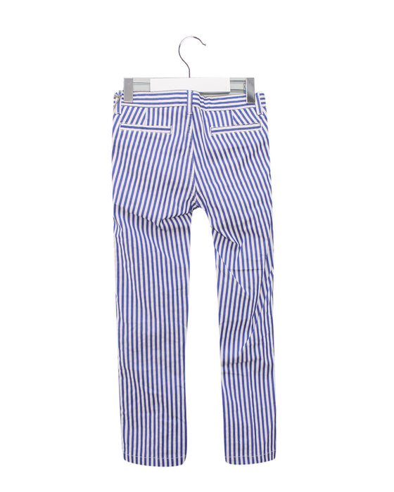 A Blue Casual Pants from Il Gufo in size 6T for boy. (Back View)