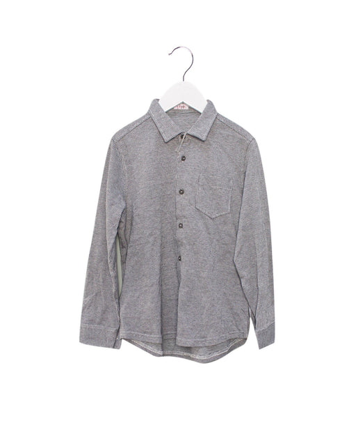 A Grey Shirts from Il Gufo in size 6T for boy. (Front View)