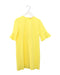 A Yellow Short Sleeve Dresses from Il Gufo in size 10Y for girl. (Front View)
