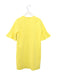 A Yellow Short Sleeve Dresses from Il Gufo in size 10Y for girl. (Back View)