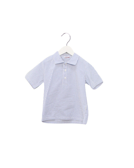 A Blue Short Sleeve Tops from Il Gufo in size 2T for boy. (Front View)