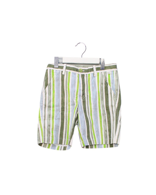 A Green Shorts from Il Gufo in size 8Y for boy. (Front View)