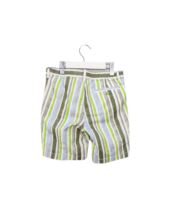 A Green Shorts from Il Gufo in size 8Y for boy. (Back View)