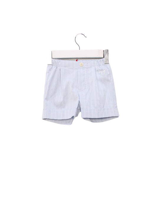 A Blue Shorts from Il Gufo in size 3-6M for boy. (Back View)