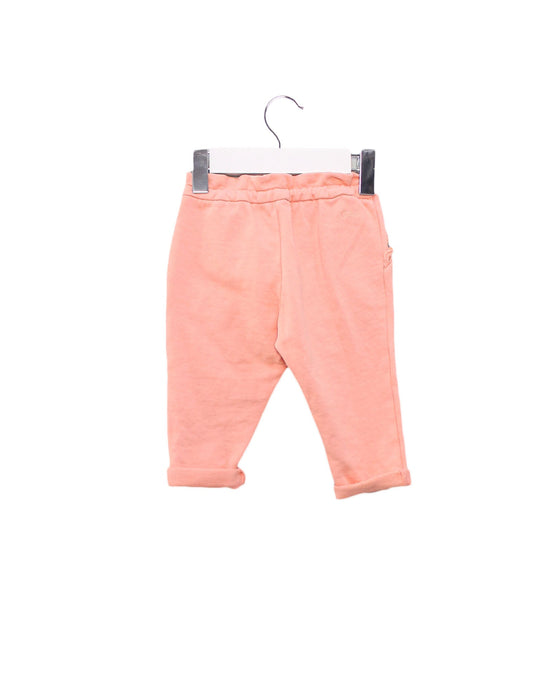 A Pink Sweatpants from Chloe in size 3-6M for girl. (Back View)