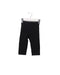 A Black Leggings from MSGM in size 6-12M for girl. (Front View)